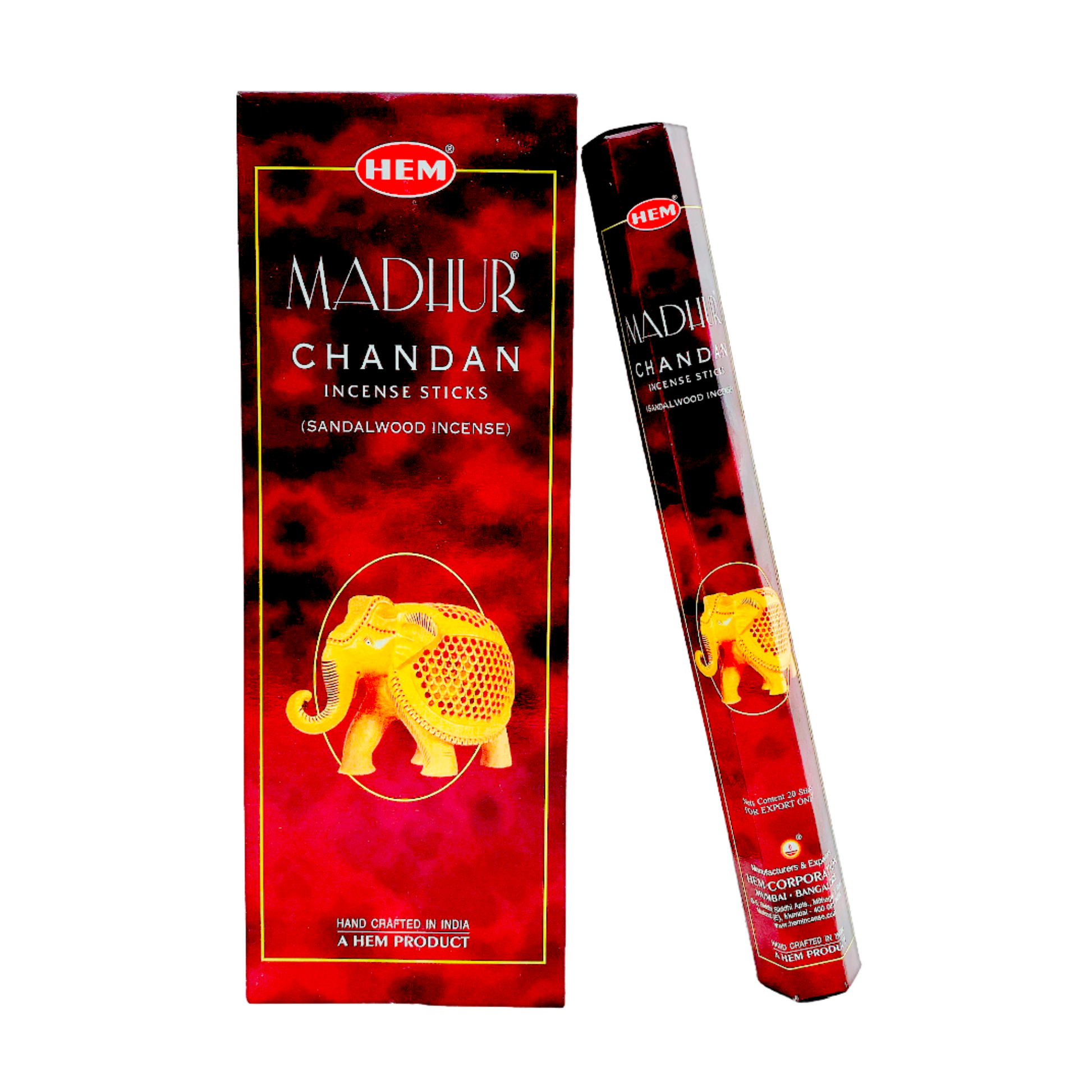 Incense Hem Small Madhur Chandan Hexa