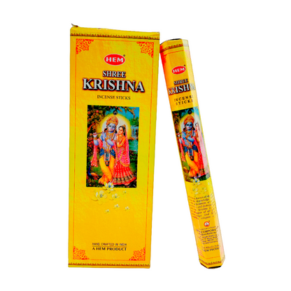 Incense Hem Small Shree Krishna Hexa