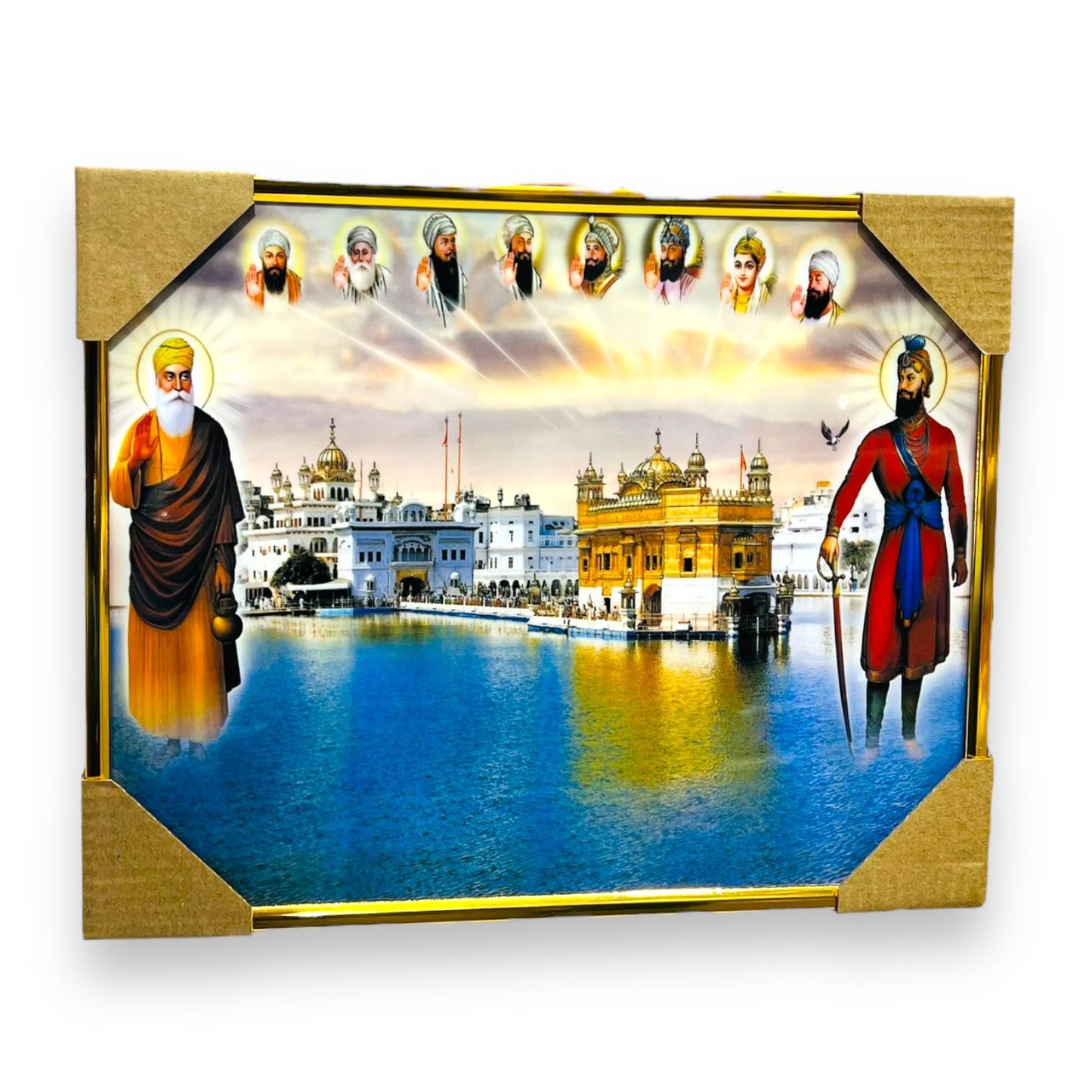 Golden Temple Photo Frame K243006-Y25713 25*31Cm (13")