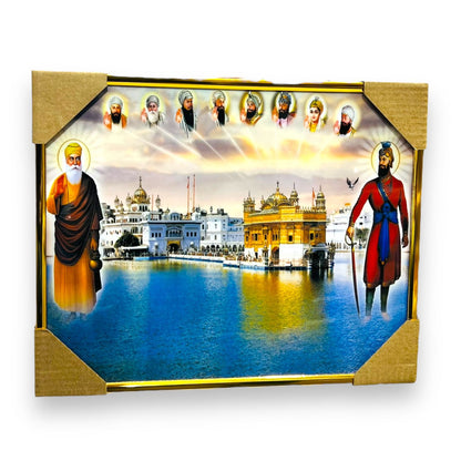 Golden Temple Photo Frame K243006-Y25713 25*31Cm (13")