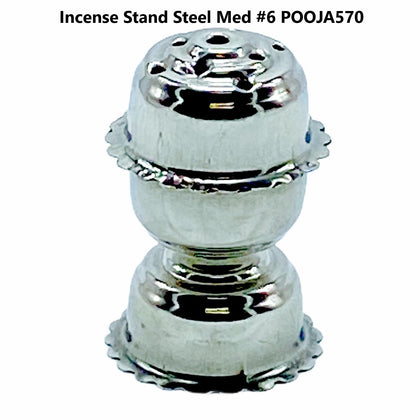 Incense Stand Steel Med #6