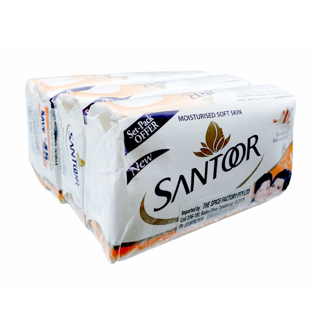 Santoor White Soap 100Gm