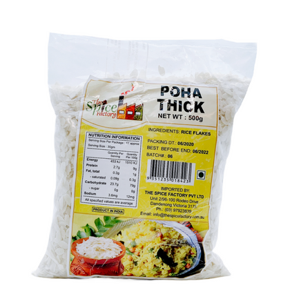 TSF Poha Thick (Rice Flakes) 500Gm