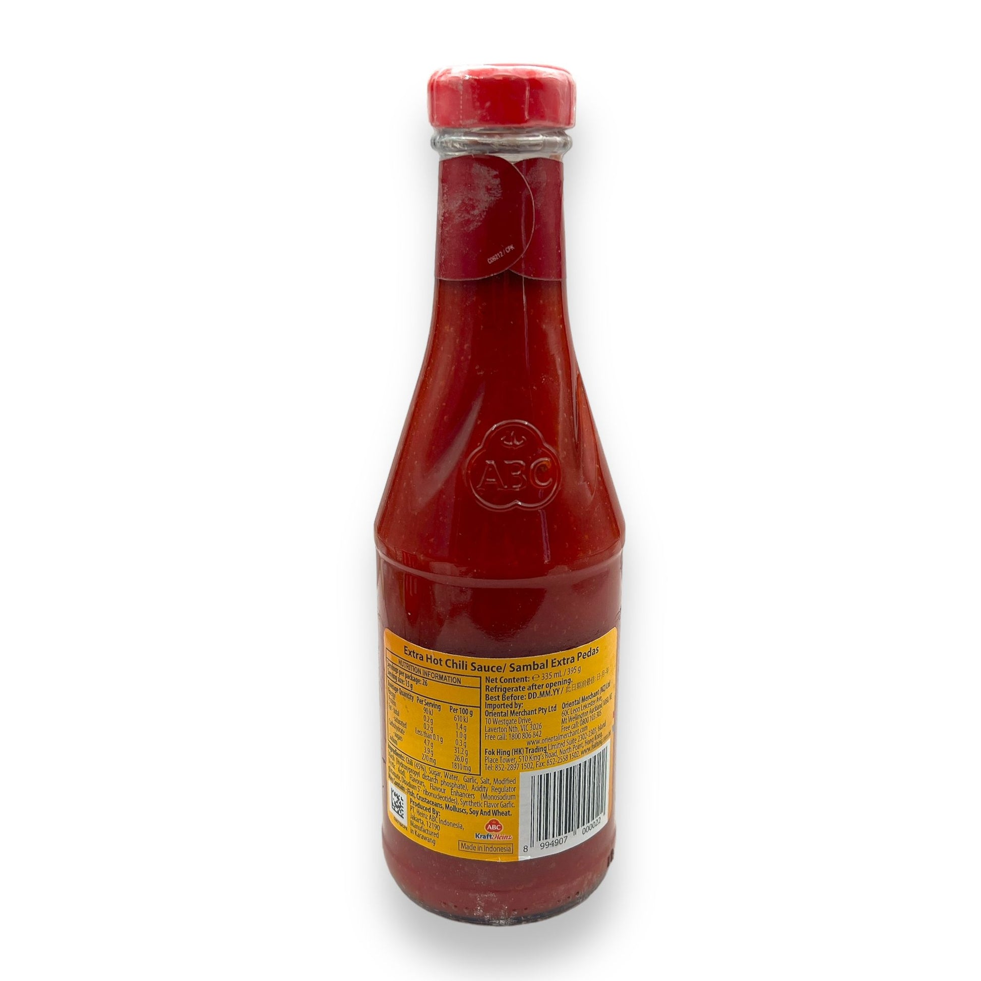 ABC Extra Hot Chilli Sauce 395gm