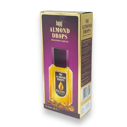 Bajaj Almond Drops Non-Sticky Hair Oil 200Ml
