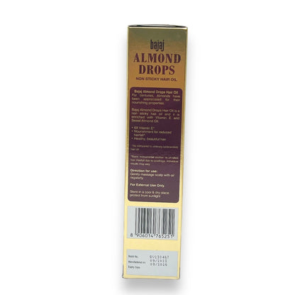 Bajaj Almond Drops Non-Sticky Hair Oil 200Ml