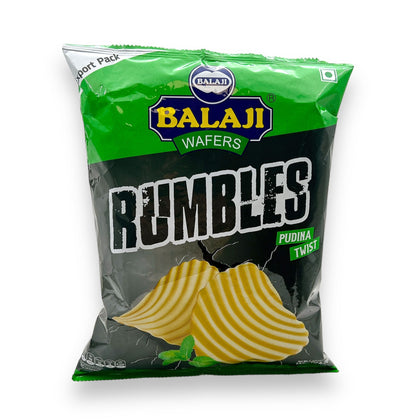 Balaji Rumbles Pudina Twist Wafers 135Gm