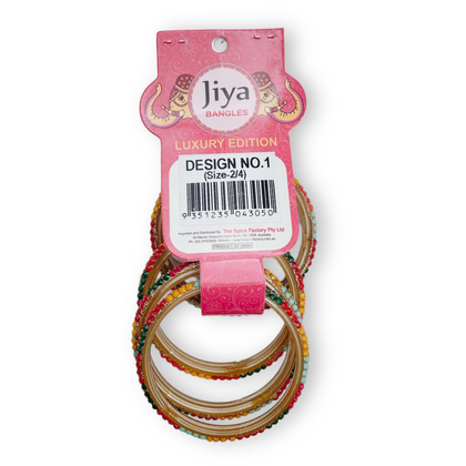Jiya Adult Bangles - Design No 1-9351235043050