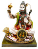 Bhajan Hanuman Idol/ Murti/ Statue (Style-05) (Size: 6'' x 4.5'' x 7.5'')