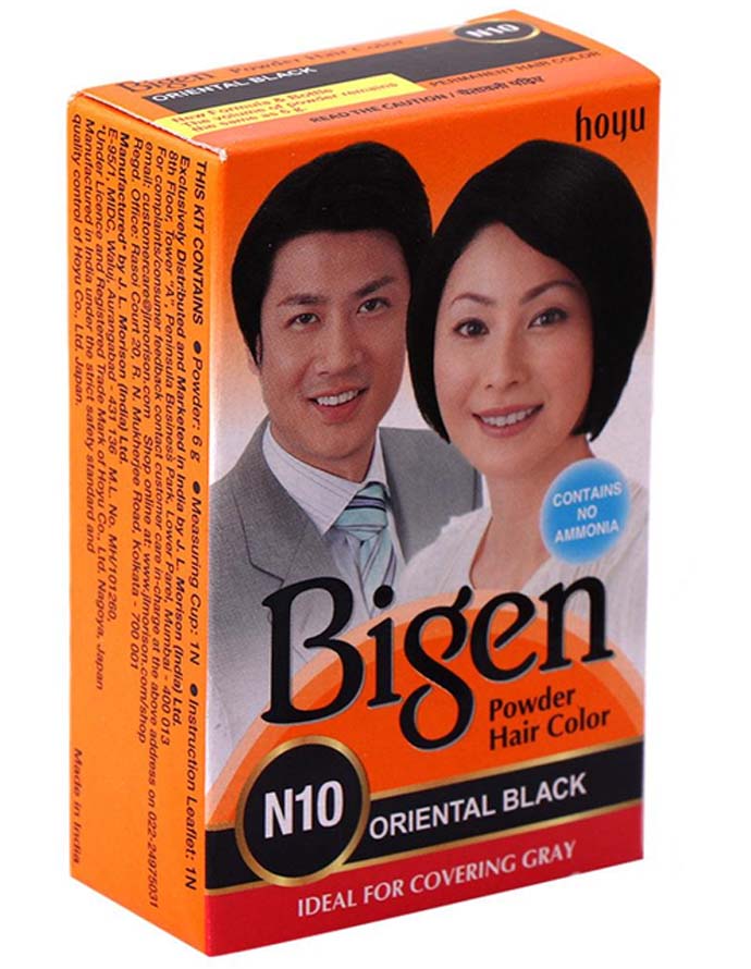 Bigen Oriental Black Hair Clr N10