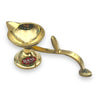 Brass Jyot Stand with Handle (Heavy Ek Aarti) No 1