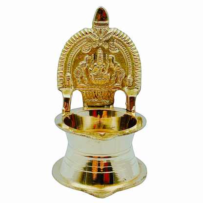Brass Kamakshi Diya Extra Small