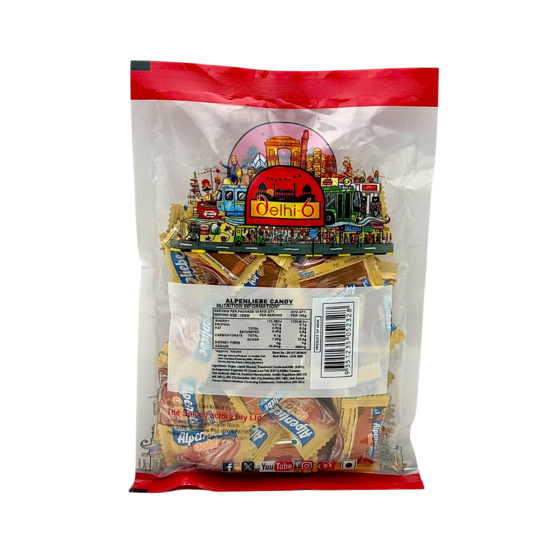 Delhi 6 Lolly Alpenliebe Gold Caramel Toffee | Candy | 150g