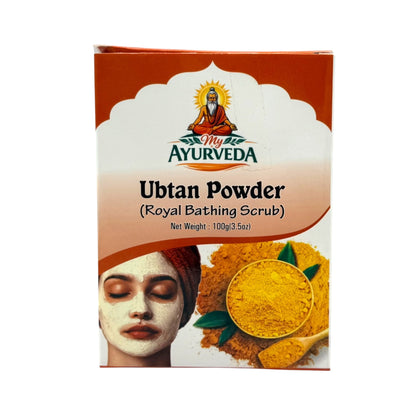 My Ayurveda Ubtan Face Pack 100g | Neem, Tulsi, Haldi Dried Powder | 100% Natural Herbal Product