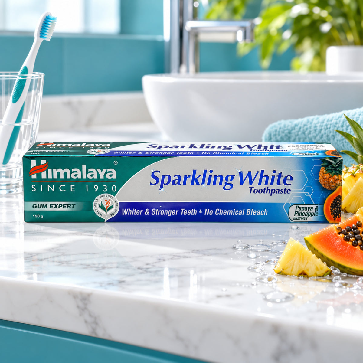 Himalaya Sparkling White Tooth Paste 80Gm
