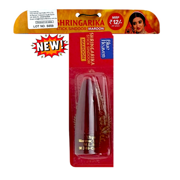 Blue Heaven Shringarika Stick Sindoor Cone- Maroon 1.5g- 8906028062025