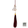 Car Hanging Fancy Krishna Gold Metal-9351235030395