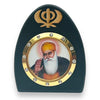 Car Stickon No10 Wooden Stand Guru Nank Dev Ji-9351235041452