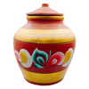 Clay Designer Matka With Tap & Lid (Fancy) 11LT