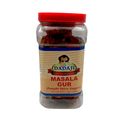 Dadaji Punjabi Masala Gur / Jaggery 1Kg