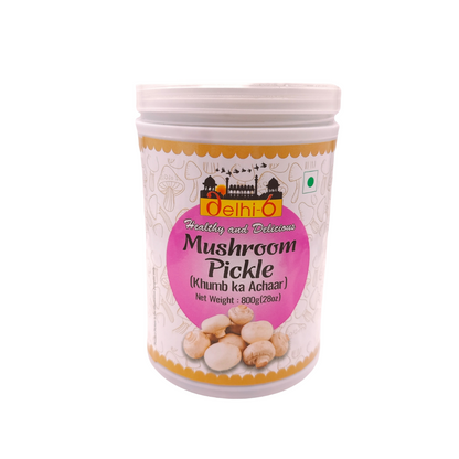 Delhi 6 Mushroom Pickle/ Khumb Ka Achaar Pickle in Oil 800gm