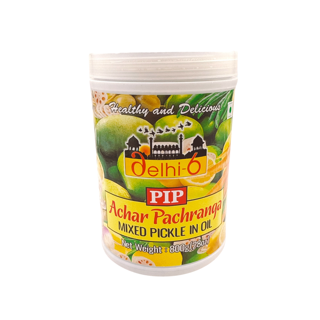 Delhi 6 Achar Pachranga PIP Mixed Pickle in Oil 800gm