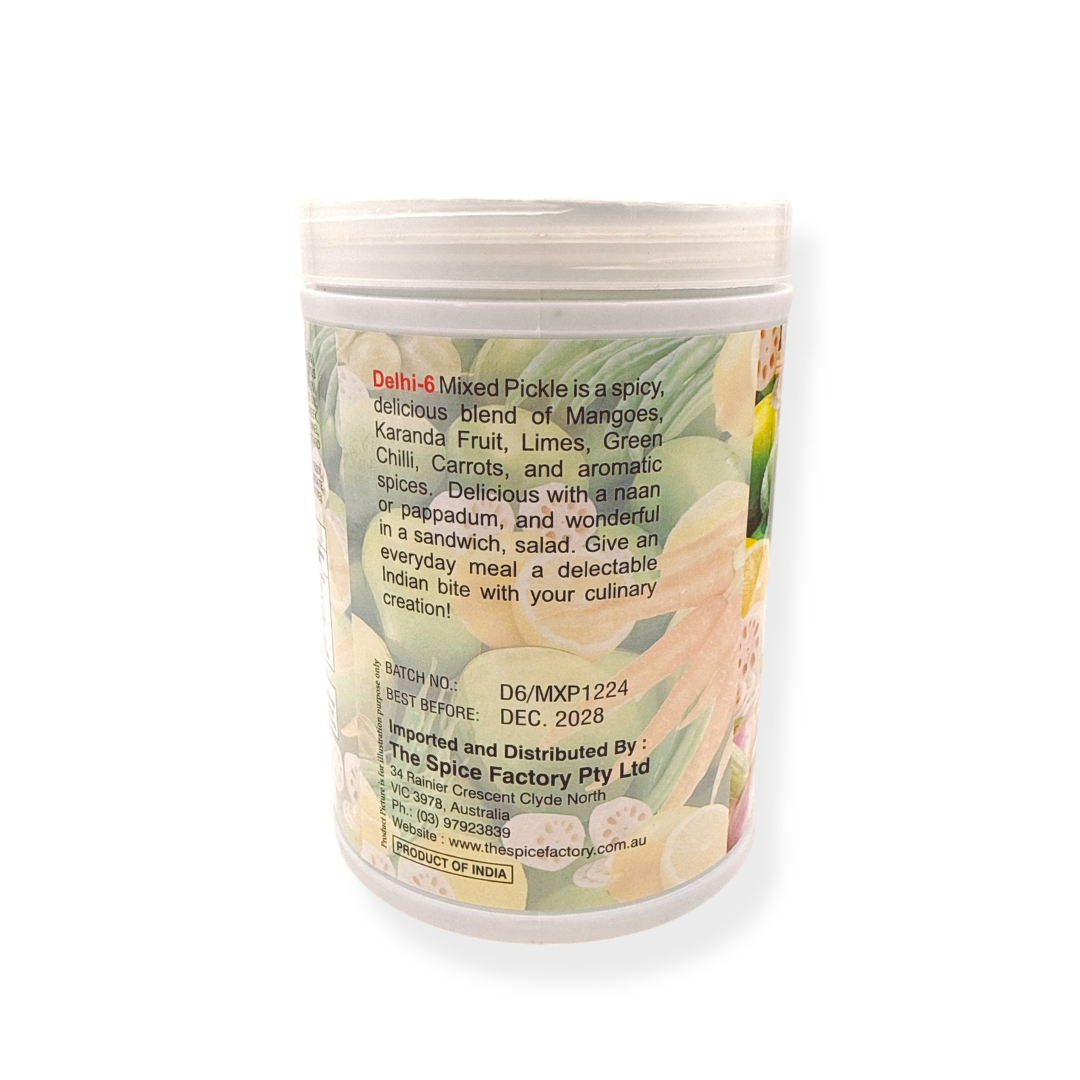 Delhi 6 Achar Pachranga PIP Mixed Pickle in Oil 800gm