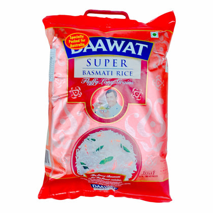 Daawat Super Basmati Rice 5 kgs