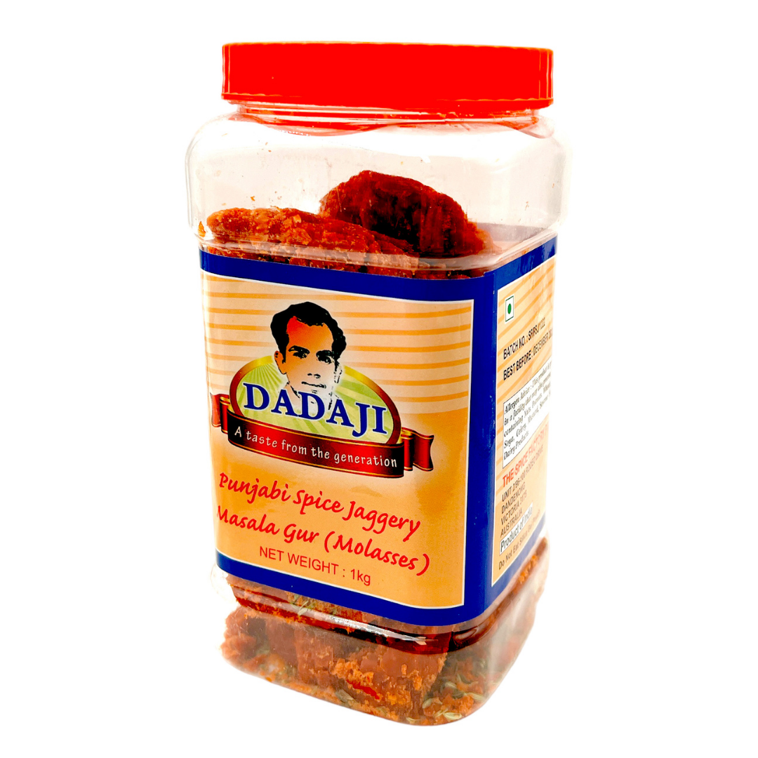 Dadaji Punjabi Masala Gur / Jaggery 1Kg