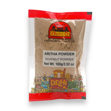Delhi 6 Aritha Powder / Reetha / Soapnut | For Natural Hair Care, Dandruff Control & Healthy Scalp 100gm | HEA415 | 9351235046792