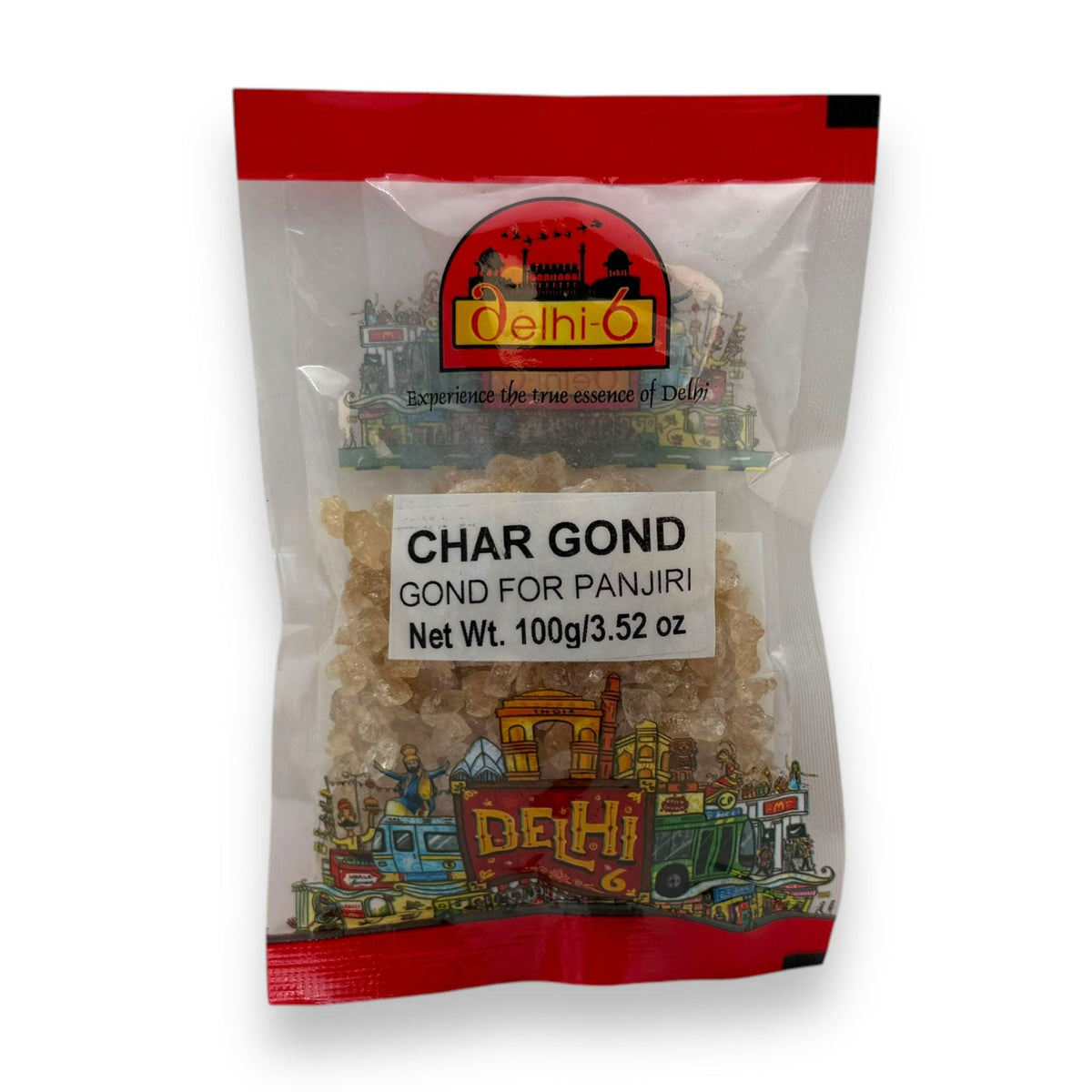 Delhi 6 Gond for Panjeeri | Char Gond Gum | Edible Gum | 100g | Premium Quality