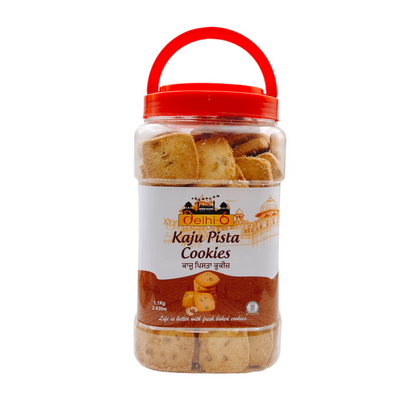 Delhi 6 Kaju Pista/ Cashew Pistachio Biscuit/ Cookies 1.1kg