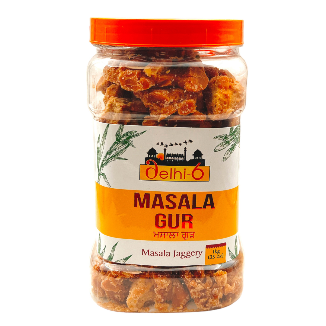 Delhi 6 Punjabi Masala Gur / Jaggery 1Kg
