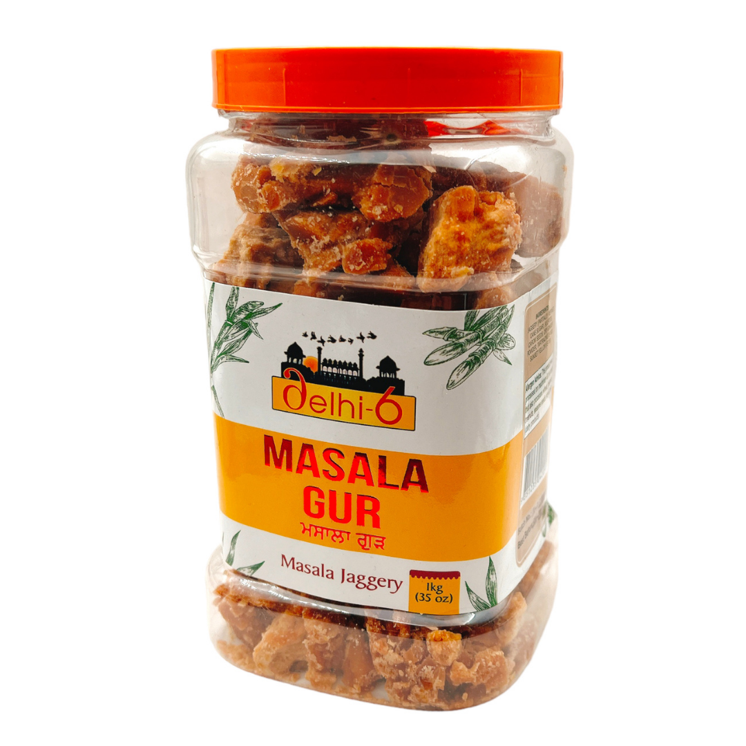 Delhi 6 Punjabi Masala Gur / Jaggery 1Kg