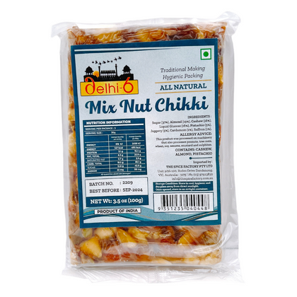 Delhi 6 Mix Nut Chikki 100Gm