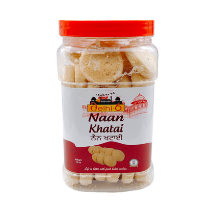 Delhi 6 Nan Khatai Biscuit/ Cookies (Plain) 400gm