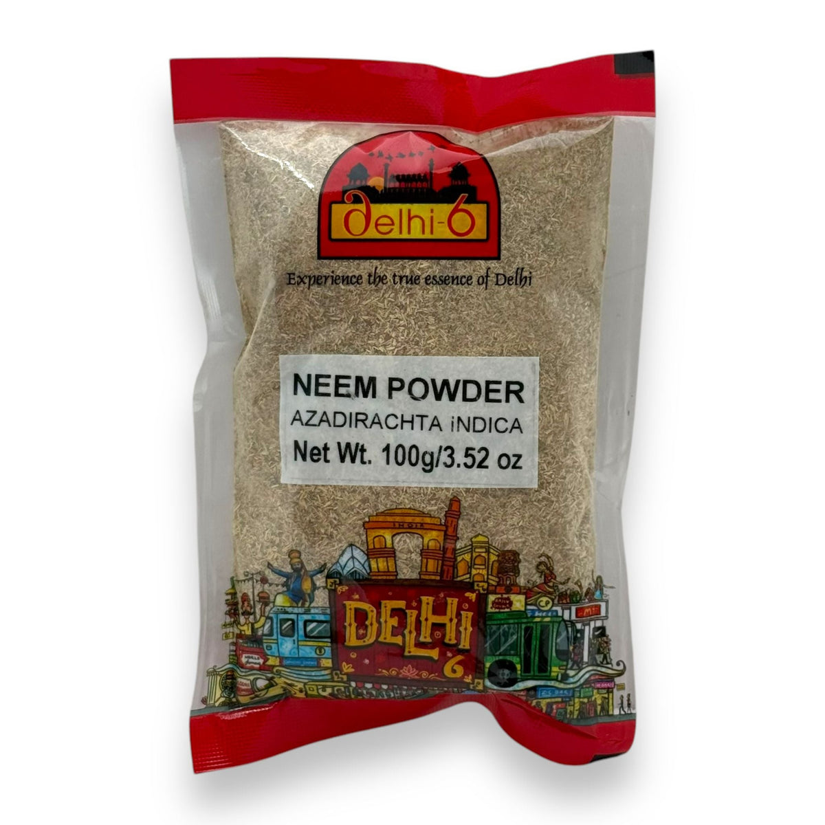 Delhi 6 Neem Powder 100g | Neem Leaf Powder | Traditional Ayurvedic Herb | 100% Natural Herbal Product
