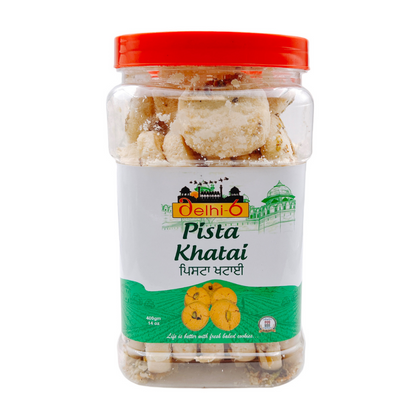 Delhi 6 Pista Khatai Biscuit/ Cookies 400gm