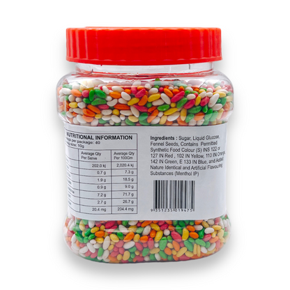 Delhi 6 Sugar Coated Fennel/ Saunf Thin 400Gm