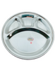 Delhi 6 Steel Divided Thali 4 Compartment No. 13