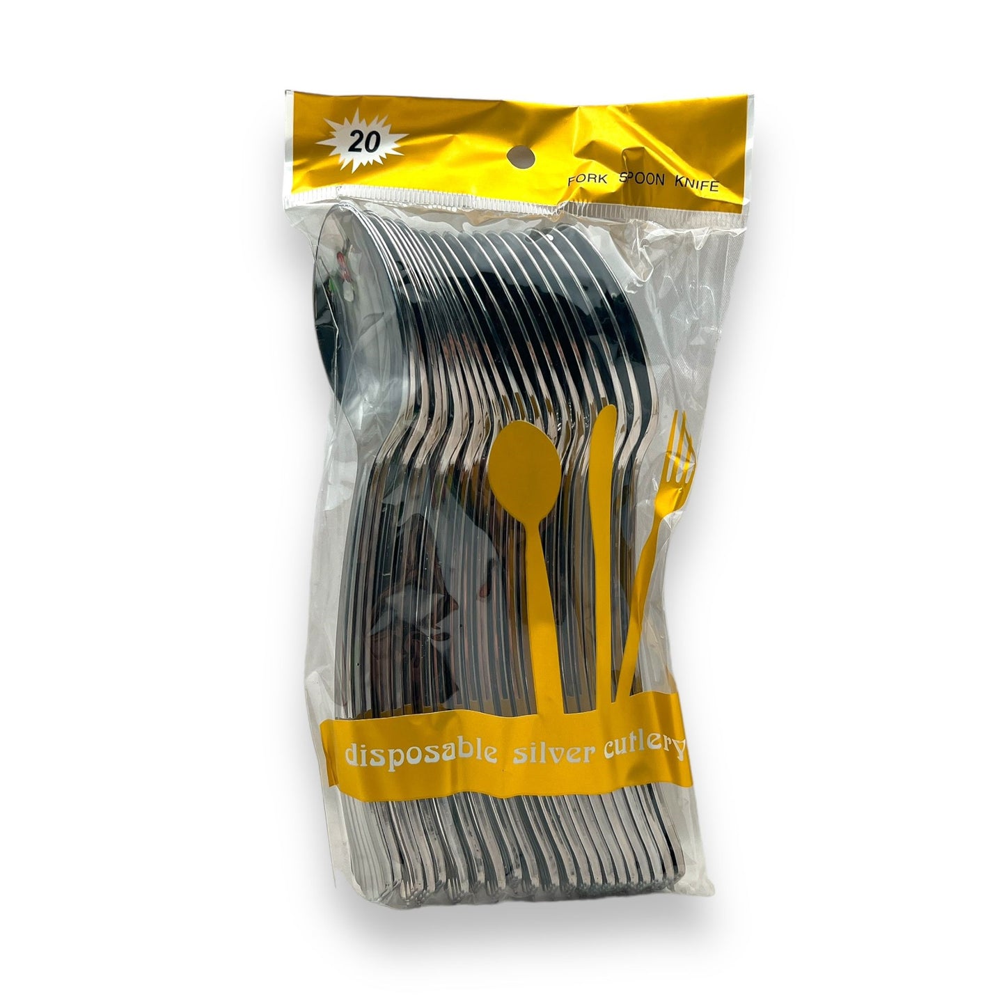 QJ Silver Spoon Large 20Pc
