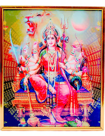 Durga Mata Photo Frame K283806-Y25509 29*39Cm (16