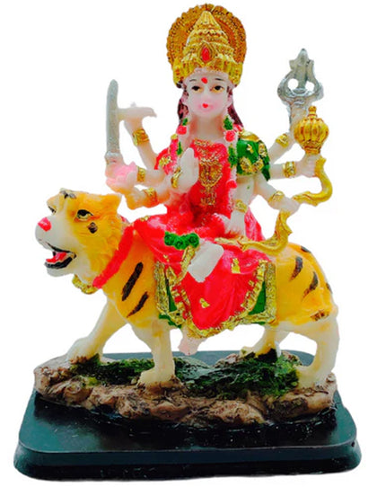 Durga Idol/ Statue/ Murti 22183-4 Size:10.5X7X12.5 (5