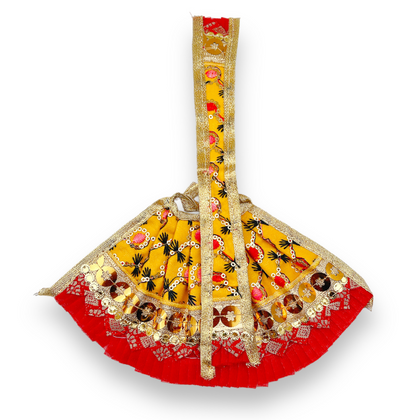 Durga Mata Dress/ Paushak/ God Dress size-4''