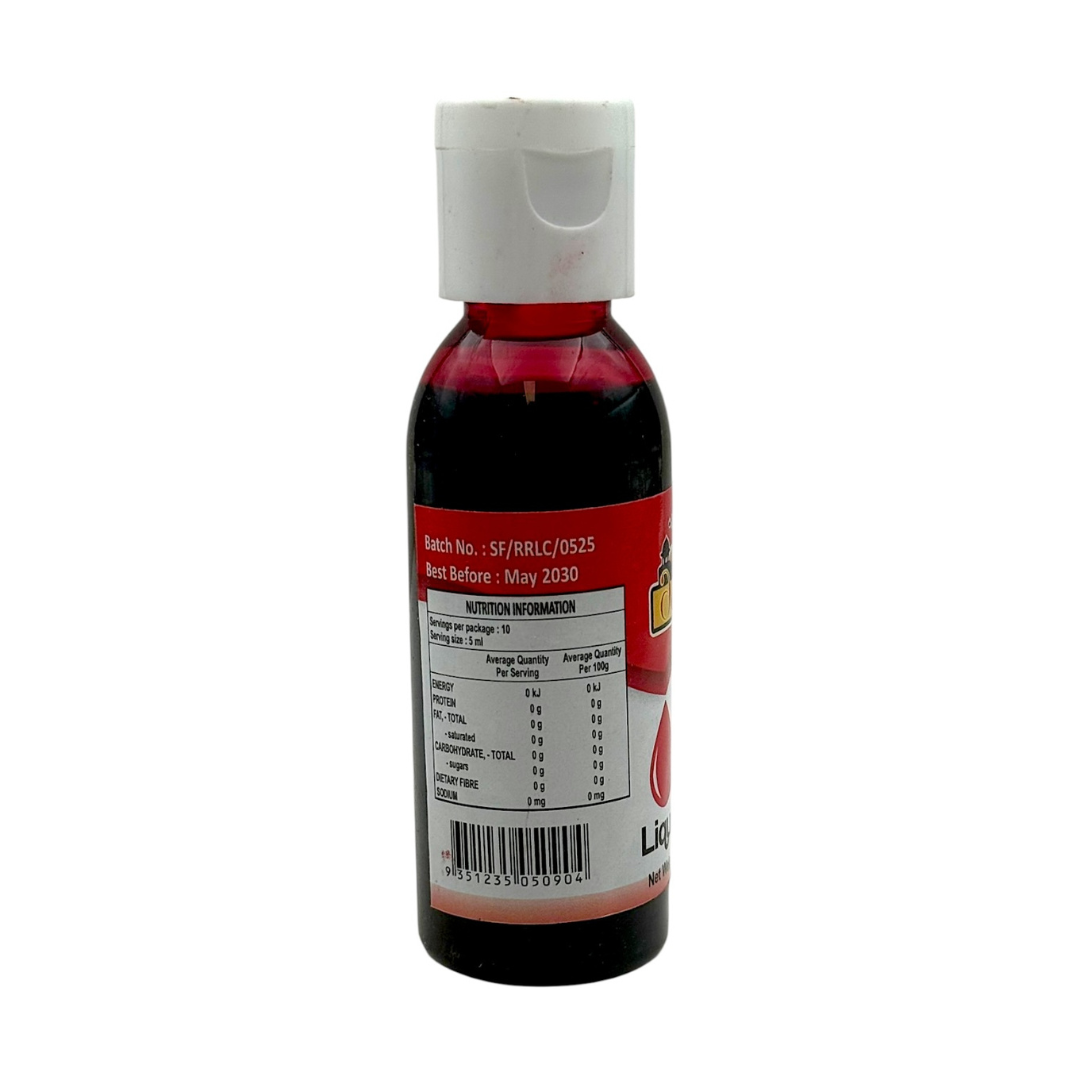 Delhi 6 Raspberry Red Liquid Colour 50ml