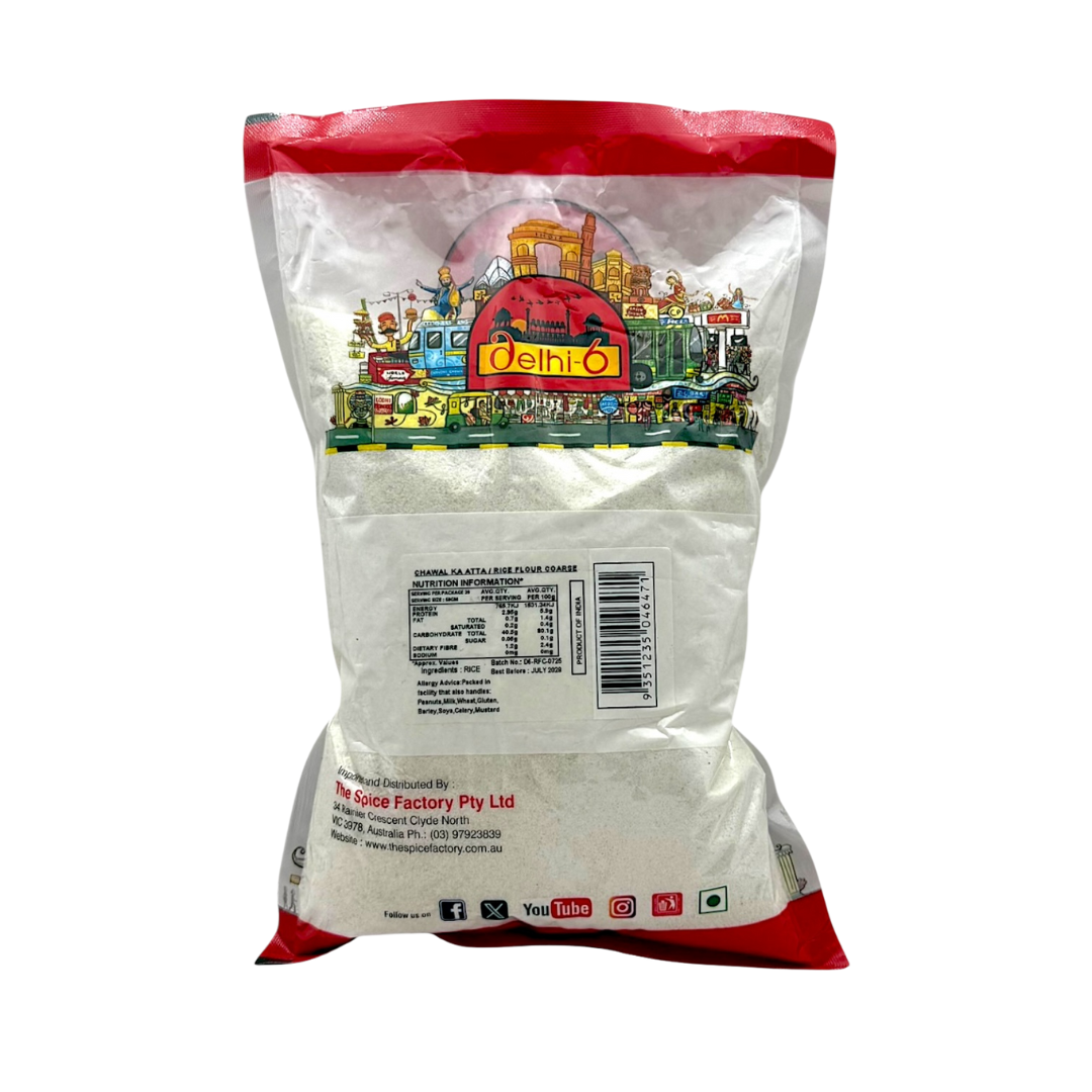 Delhi 6 Rice flour Coarse | Chawal Ka Atta 1kg