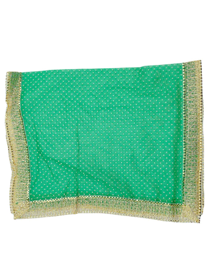 Fancy Pooja Cloth/ Mata Puja Chunri (Rai Dana 20'' x 40'')