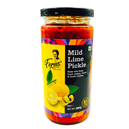 Ferns Mild Lime Pickle  380Gm