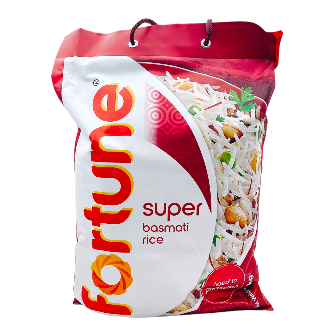 Buy Fortune Super Basmati Rice 5Kg from Online Indian Grocery Shop ...
