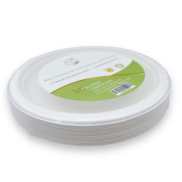 Green Earth 7" Round 176MM Plate 25Pc